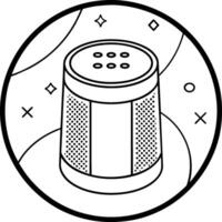 Hand draw technology sketch icon doodle set design for coloring book. Technology icon coloring pages vector