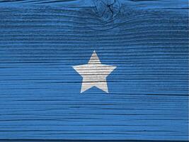 Somali flag with texture photo