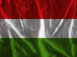 Hungary flag with texture photo