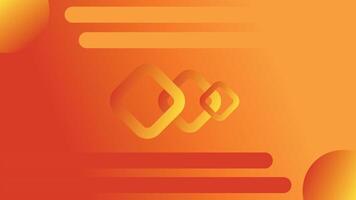 Abstract and Orange Background vector