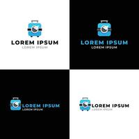 Travel company logo design concept vector