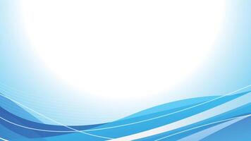 Abstract blue light and gradient background vector