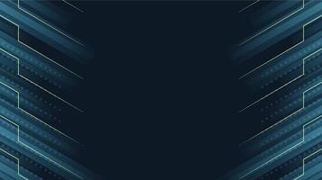 abstract blue line technology background vector