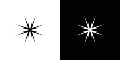 Unique and modern Spark logo design vector