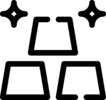 this icon or logo investment icon or other where everything related to investment like strategy and others or design application software vector