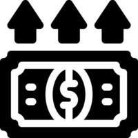 this icon or logo investment icon or other where everything related to investment like strategy and others or design application software vector