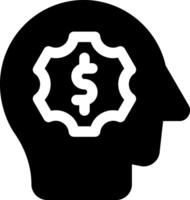this icon or logo investment icon or other where everything related to investment like strategy and others or design application software vector