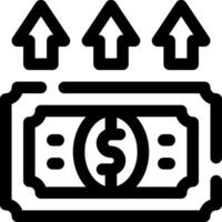 this icon or logo investment icon or other where everything related to investment like strategy and others or design application software vector