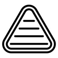 cattle grid line icon vector