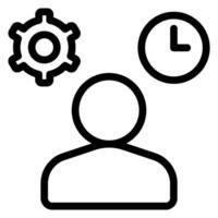 autonomy line icon vector