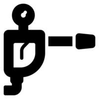 machine glyph icon vector