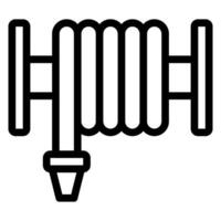 hose line icon vector