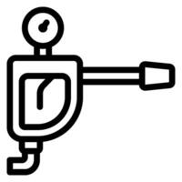 machine line icon vector