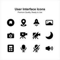 Creatively crafted pack of user interface icons in editable style, ready to use in websites and mobile apps vector