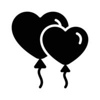 Get hold on this creative icon of heart balloons vector