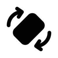 Grab this creative icon of rotate symbol in modern style vector