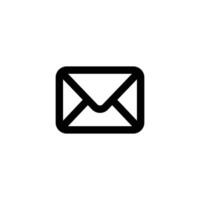 Electronic mail icon design, communication vector