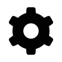 Premium of setting, user interface icon vector