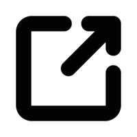 Maximize screen icon design, premium design vector