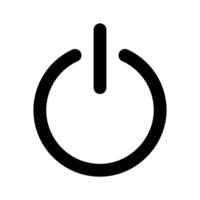 Grab this amazing icon of power button, shutdown button vector
