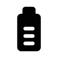 Pixel perfect icon of battery status in unique style, ready for premium use vector