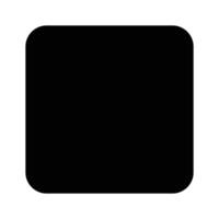 Stop button design, ready to use icon vector