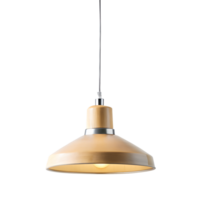 minimalist ceiling hanging lamp, front elevation isolated on background png