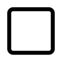Stop button design, ready to use icon vector
