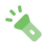 Torch light icon design, editable icon of torch vector