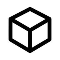3d shape icon design, creatively designed package vector