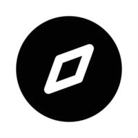 An amazing design of compass in modern style, navigation tool icon vector