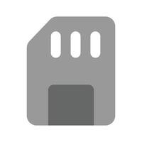 Data storage icon design in modern style vector