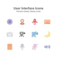 Creatively crafted pack of user interface icons in editable style, ready to use in websites and mobile apps vector