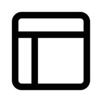 User interface icon design, header icon vector