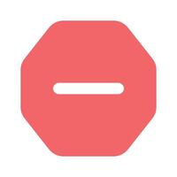 Remove bookmark icon design in editable style vector