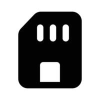 Data storage icon design in modern style vector