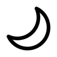 User interface icon design, night mode design vector