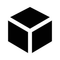 3d shape icon design, creatively designed package vector