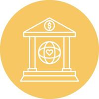 Non Profit Organization Line Icon vector