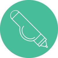 Corrector Line Icon vector