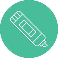 Marker Line Icon vector