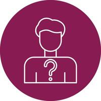 Help Line Icon vector
