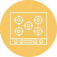 Stove Icon Design vector