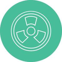 Toxic Icon Design vector