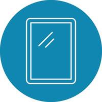 Mirror Icon Design vector
