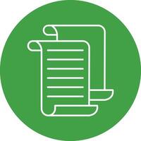 Decree Line Circle Icon Design vector