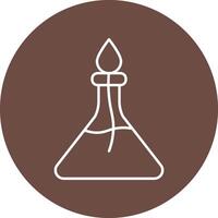 Alcohol Burner Icon Design vector