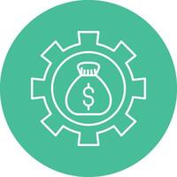 Assets Line Icon vector
