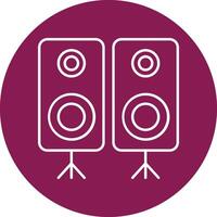 Sound System Icon Design vector