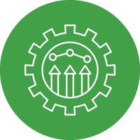 Integration Line Circle Icon Design For Personal And Commercial Use. vector